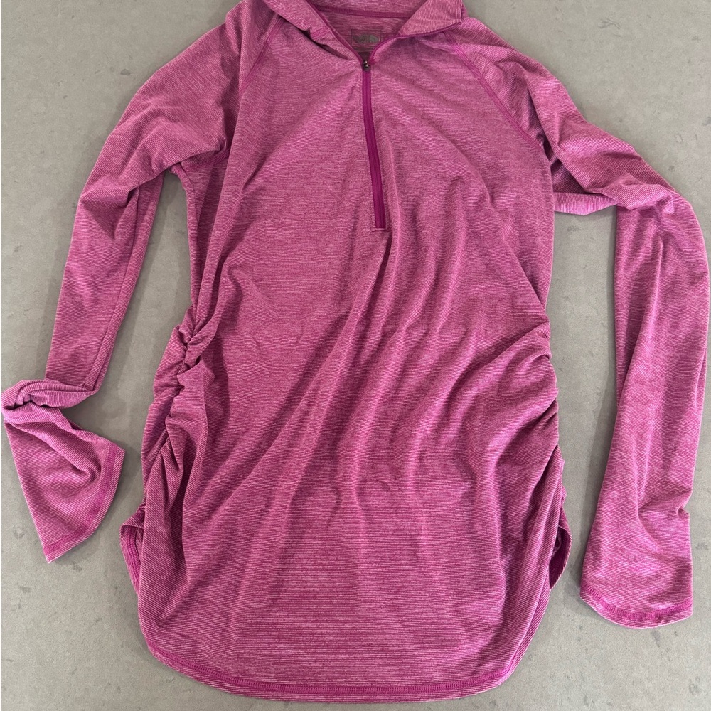 The North Face Shirt Womens Magenta Cinched Flash Dry Outdoor Activewear